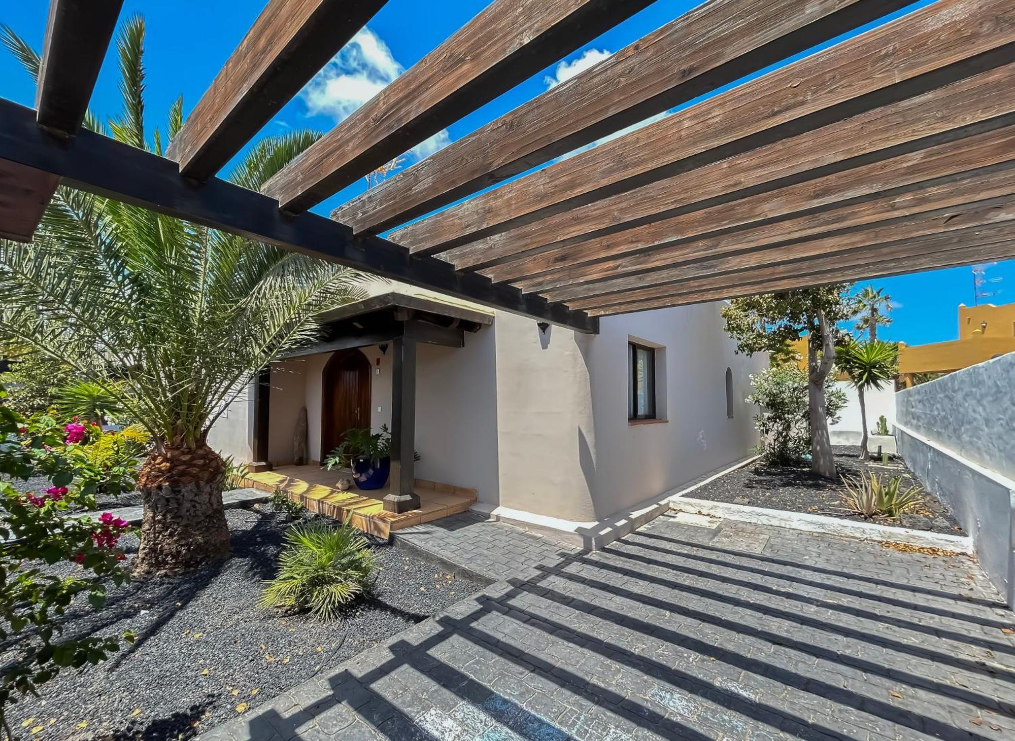 House Boho Palm With Private Heated Pool And Garden, 3 Bedrooms, Wi-Fi Corralejo Exterior foto